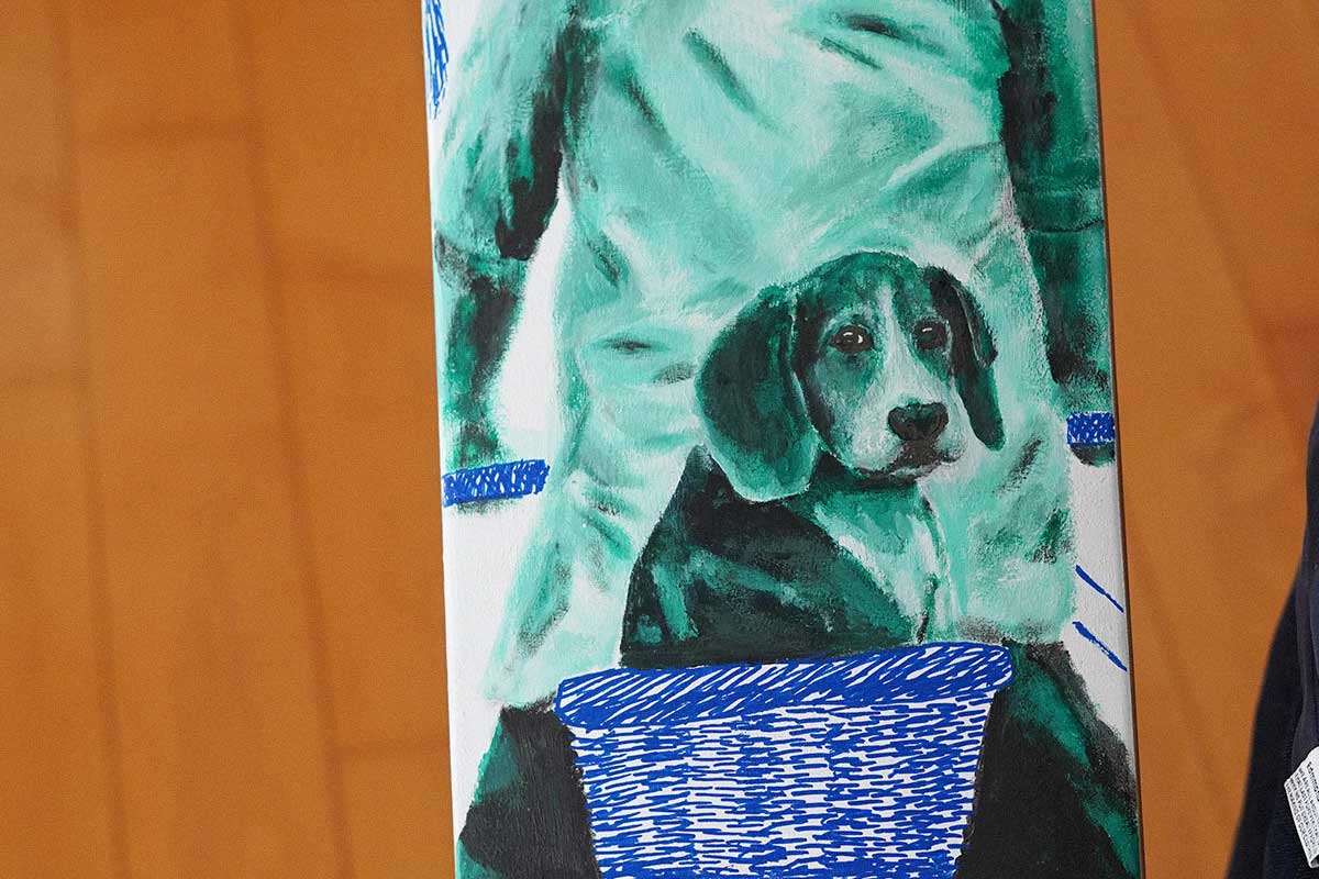 Dog, eBike & Mini Baguette